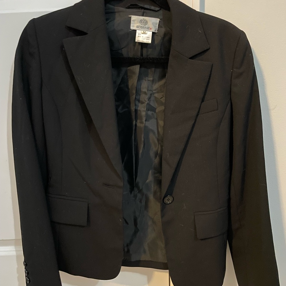 Black business blazer
